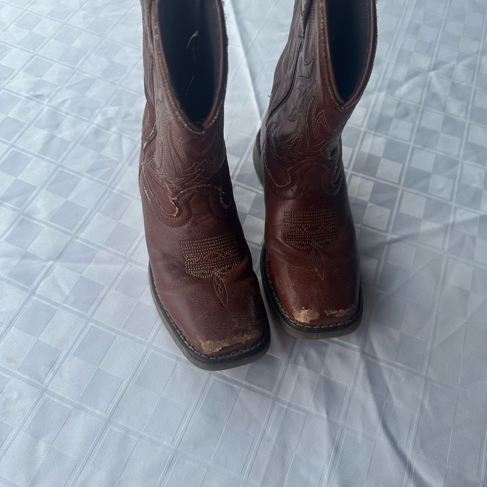 Durango Brown Western-Style boots children’s